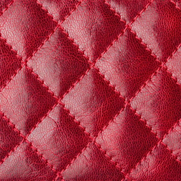 Leather Quilted Women's Wallet | Red | Sherry