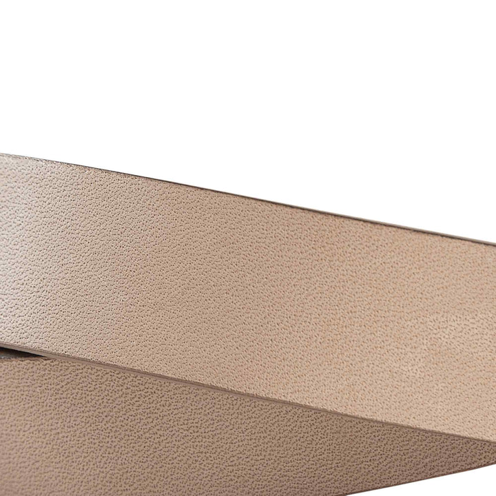 Womens Leather Belt | Pearl | Seashell