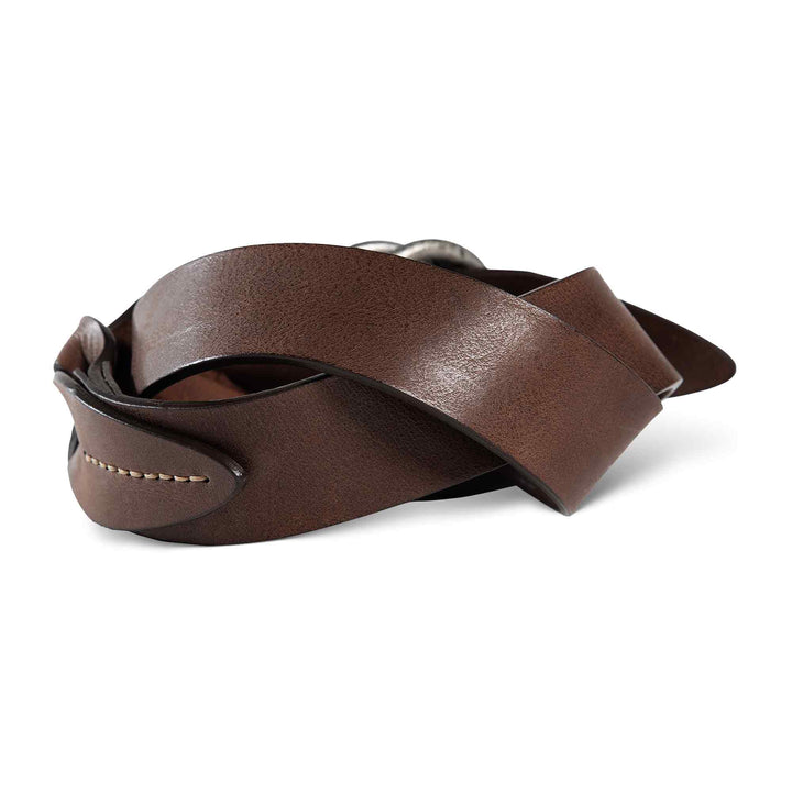 Womens Leather Belt | Magnolia | Brown