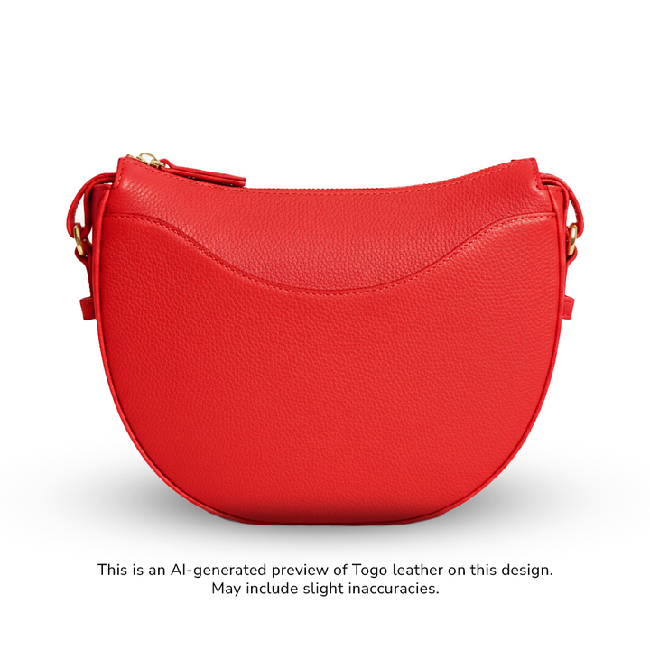 Luna | Shrunken Calf | Rouge