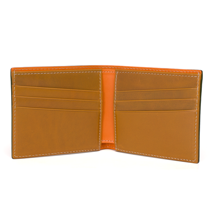 Malcolm | Italian Veg-Tan | Green & Mustard