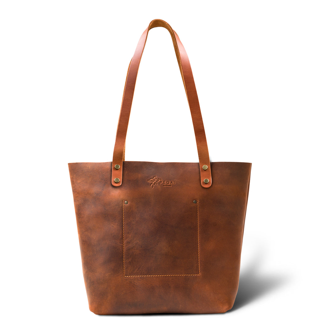 Leather Tote | Mahogany Mini | LaSalle