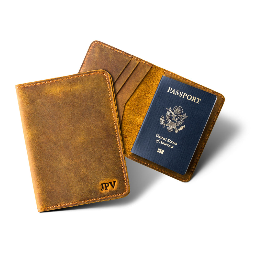 pike travel wallet cinnamon