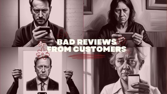 What to do when you get a bad review from customers?