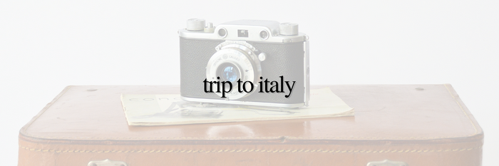 Trip to Italy