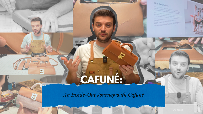 Leather expert Tanner Leatherstein examines the Cafuné Medium Stance bag, dissecting its craftsmanship, hardware, and leather quality in a detailed review.