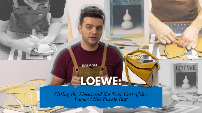 Leather expert Tanner Leatherstein dissects the Loewe Mini Puzzle Bag, analyzing its design, craftsmanship, and true cost in a detailed review.