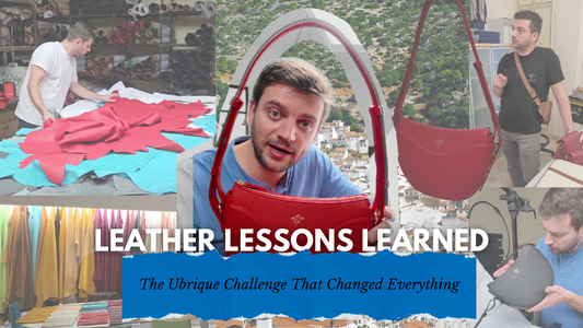 Tanner Leatherstein shares lessons learned in Ubrique, Spain, detailing the craftsmanship and evolution of the Luna bag, a turning point in his leather journey.