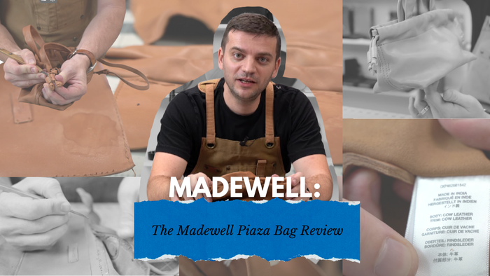 Madewell Piazza Bag Review featuring Tanner Leatherstein: Analyzing craftsmanship, leather quality, and affordability of this stylish and practical crossbody.
