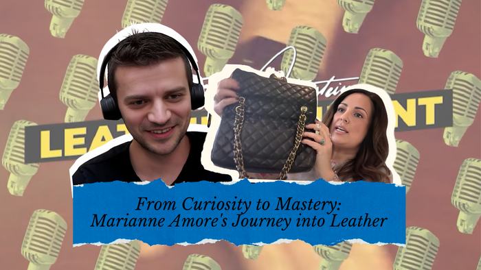 From Curiosity to Mastery: Marianne Amore's Journey into Leather - Leathertainment Studio Podcast by Tanner Leatherstein