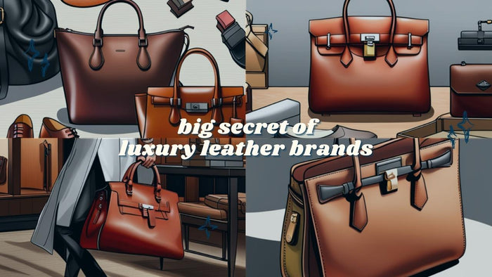Learn the Big Secret of Luxury Leather Brands to Save Big on Leather Shopping