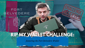 Tanner Leatherstein pointing forward with a skeptical look, layered over a chaotic Black Friday shopping scene with TVs in the background. Text reads: 