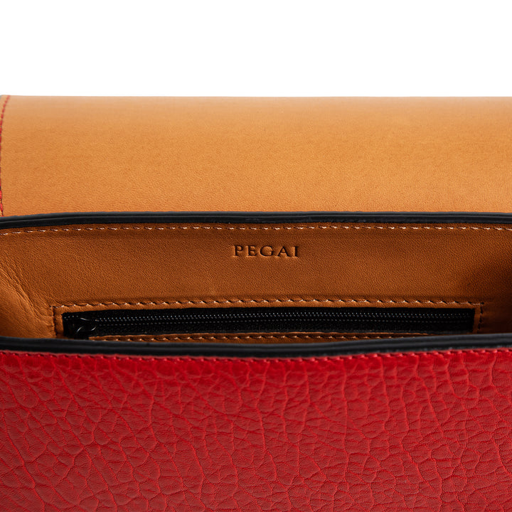 Hampton | Crossbody Bag | Babylon Red w/ Gold Hardware