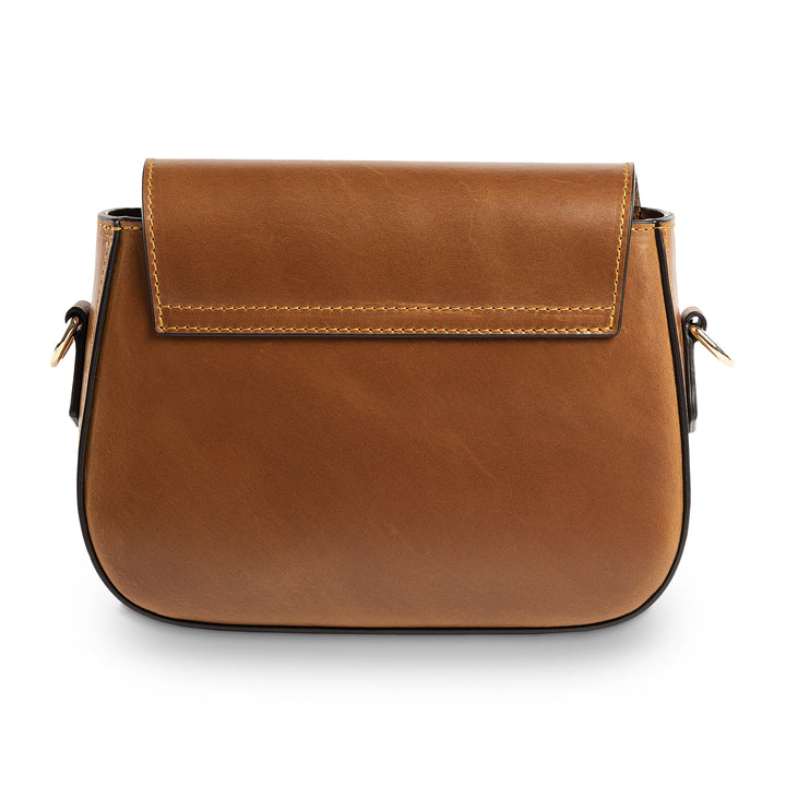 Hampton | Crossbody Bag | Mustard w/ Gold Hardware