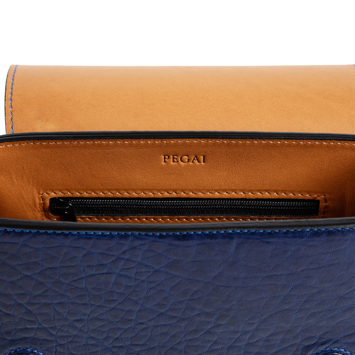 Hampton | Crossbody Bag | Babylon Blue w/ Gold Hardware