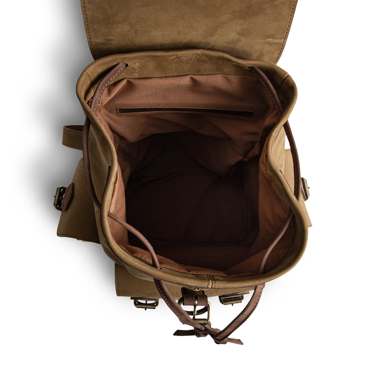 McHenry | Waterproof Leather Backpack | Green