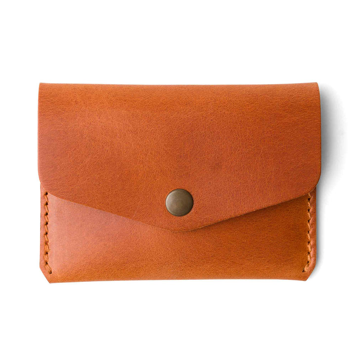 Leather Card Holder | Whiskey | Seline