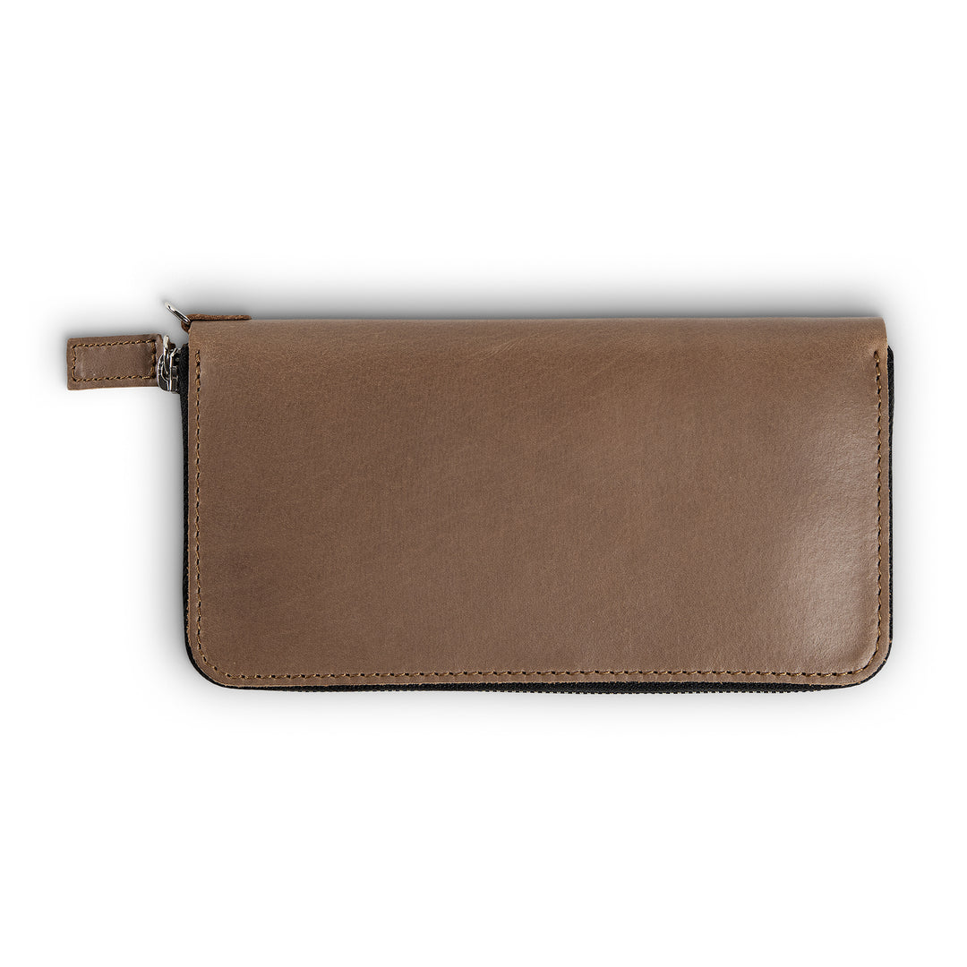 Leather Large Wallet | Sand | Karla