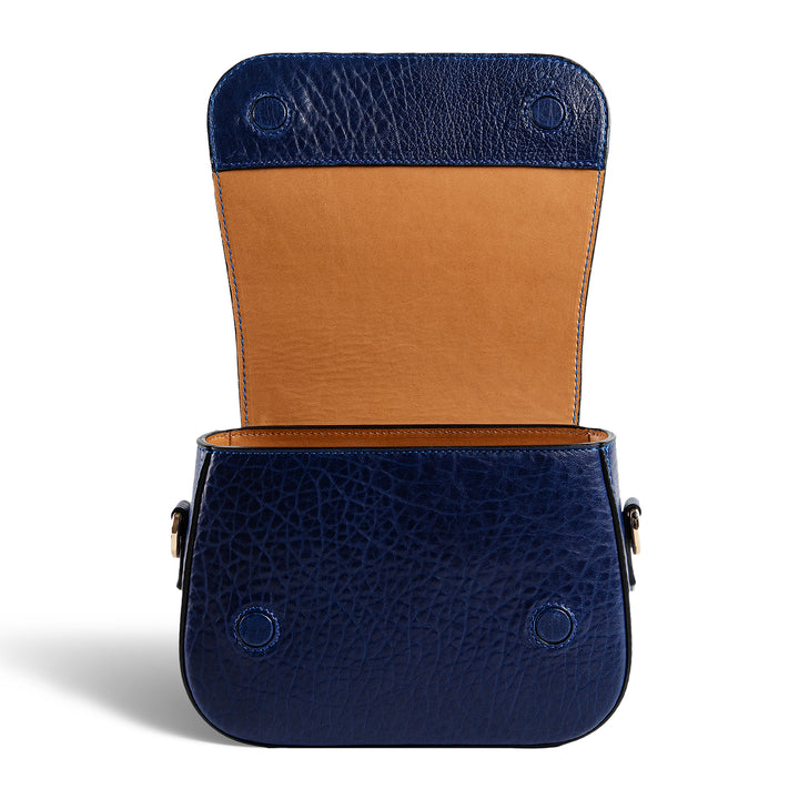 Hampton | Crossbody Bag | Babylon Blue w/ Gold Hardware