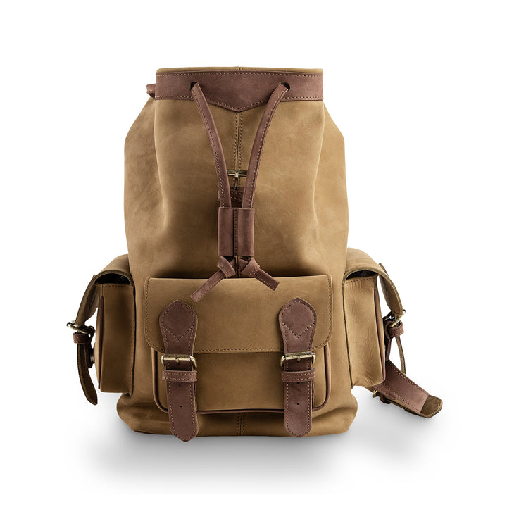 McHenry | Waterproof Leather Backpack | Green
