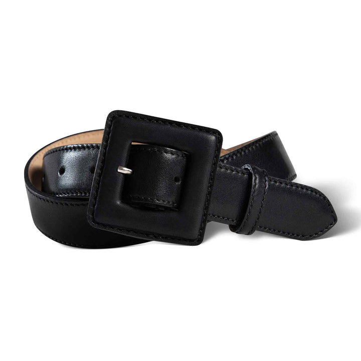 Womens Leather Belt | Beverly | Black