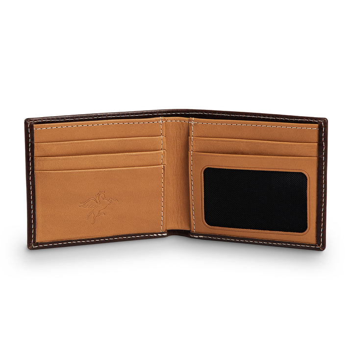 Leather Designer Wallet | Deep Brown | Edward