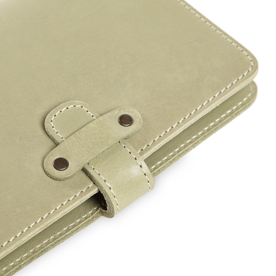 DuPage | Leather Journal | Aqua