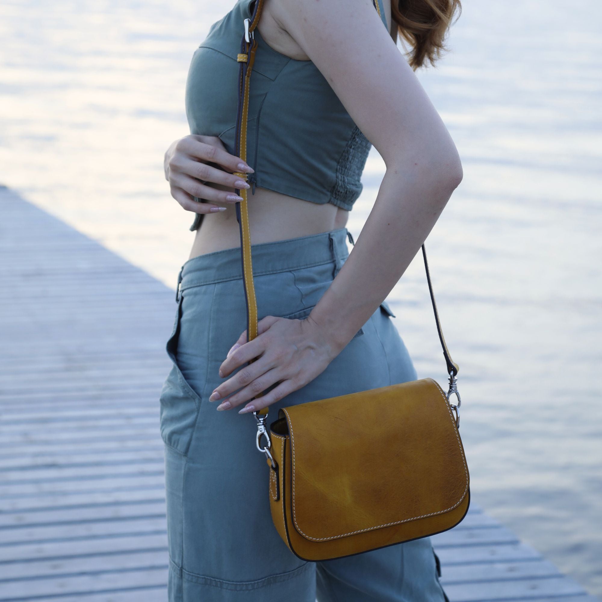 Cork crossbody bag for women | Valexico | Online Store