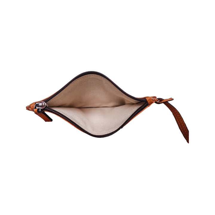 Wheat Baltimore | Leather Slim Pouch | Taba