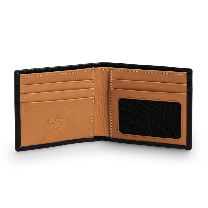 Leather Designer Wallet | Djor Black | Edward