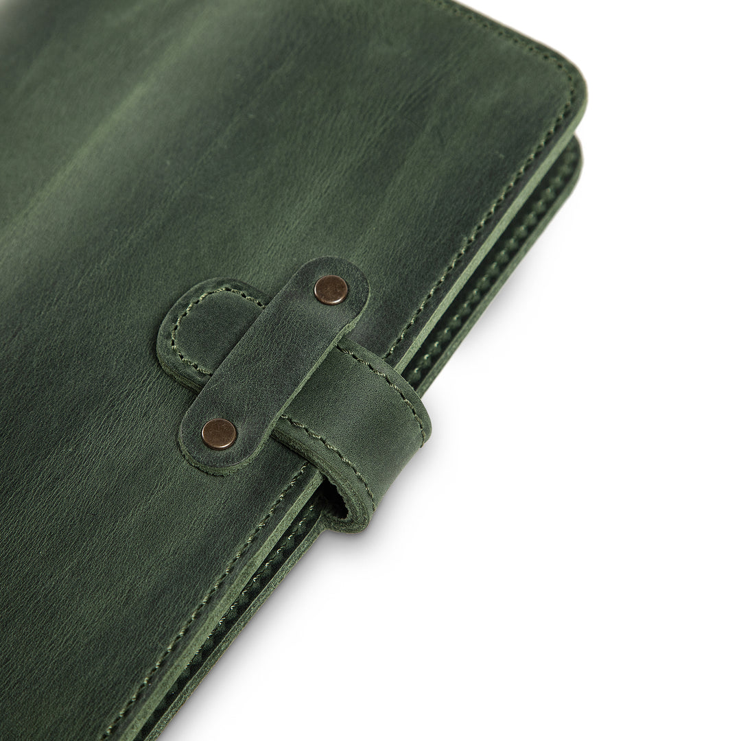 DuPage | Leather Journal | Green