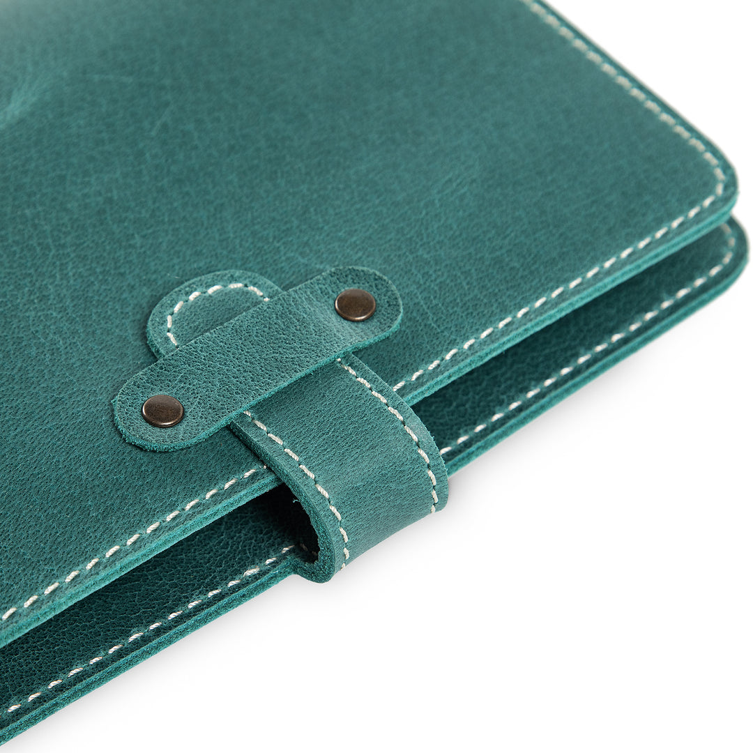 DuPage | Leather Journal | Turquoise