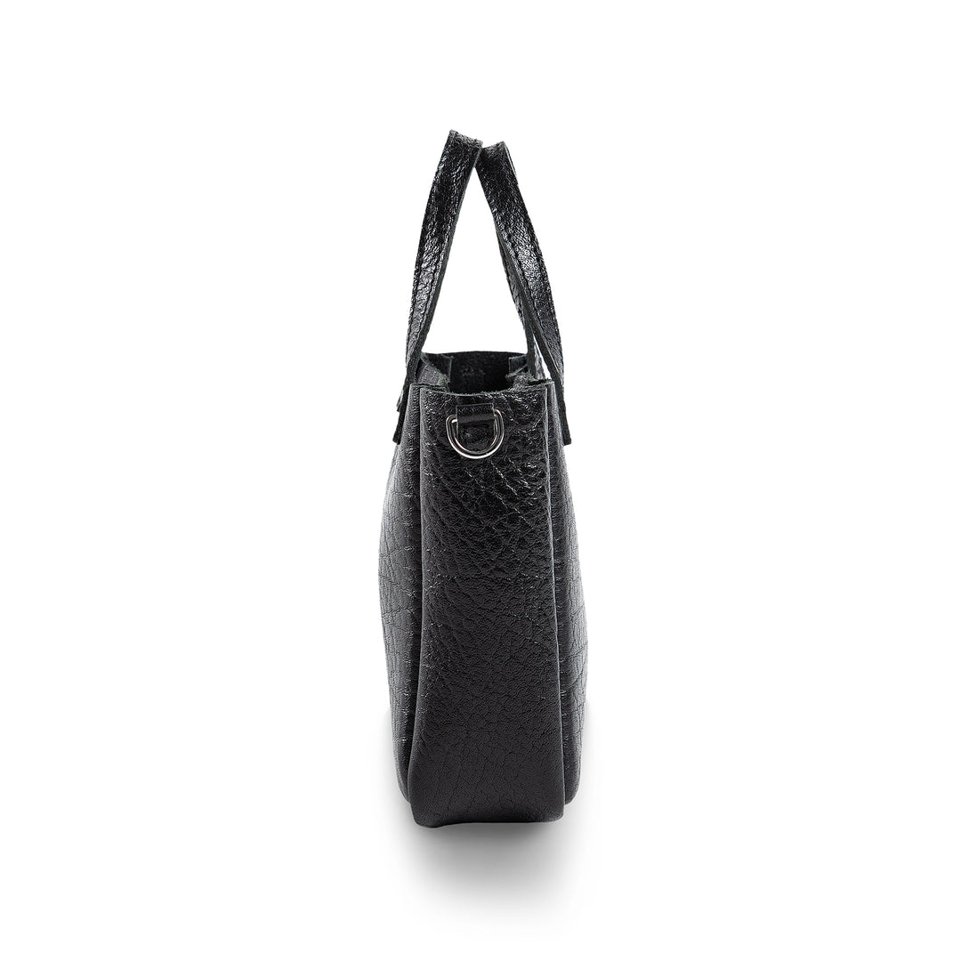 Bucky | Crossbody Bag | Black w/ Nickel Hardware
