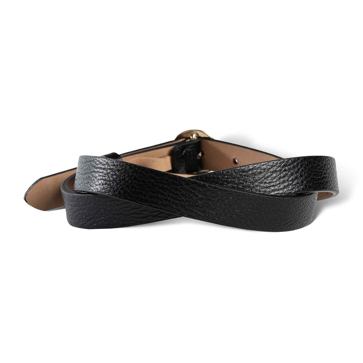 Womens Leather Belt | Melody | Raven