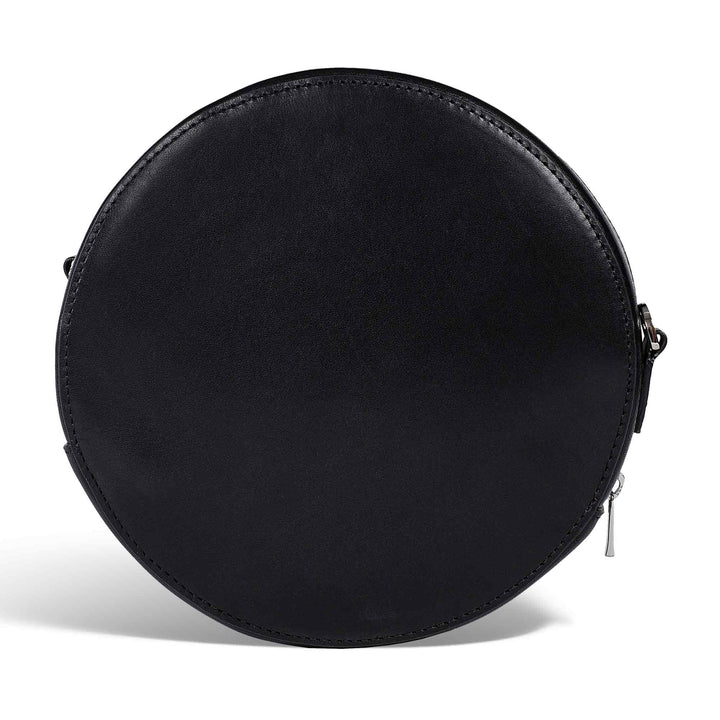 Circle|  Crossbody Bag | Obsidian w/ Nickel Hardware