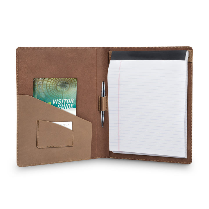 Marshall | Leather Padfolio | Sand