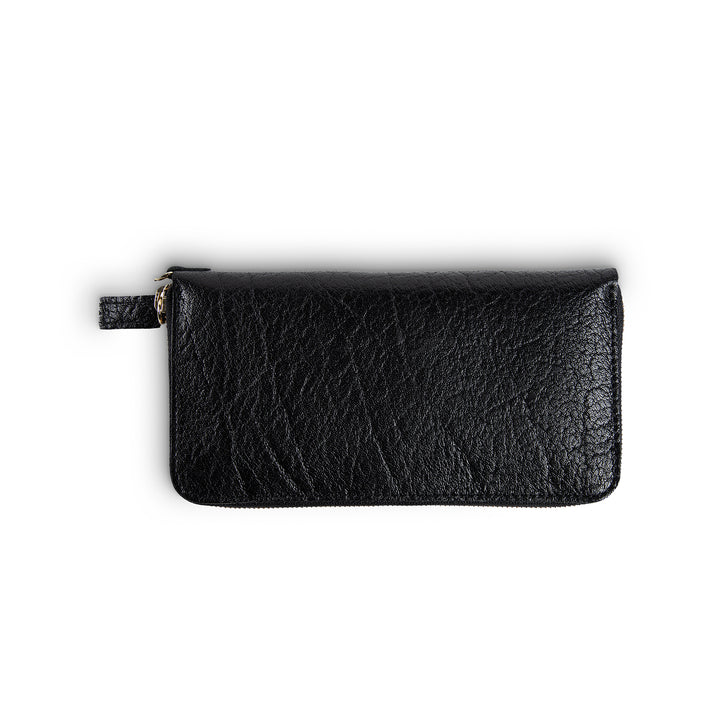 Leather Large Wallet | Proctus Black | Karla
