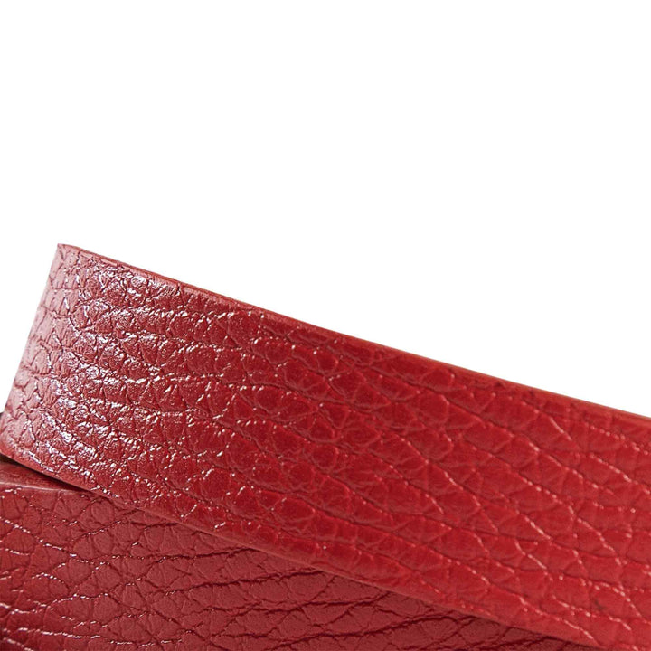 Womens Leather Belt | Melody | Cardinal