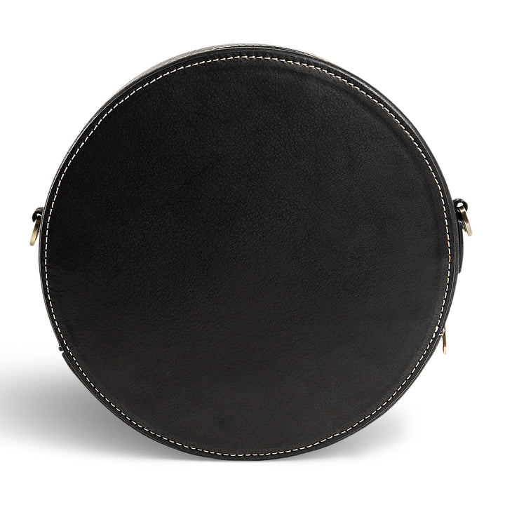 Circle | Crossbody Bag | Iphitos Black w/ Antique Hardware