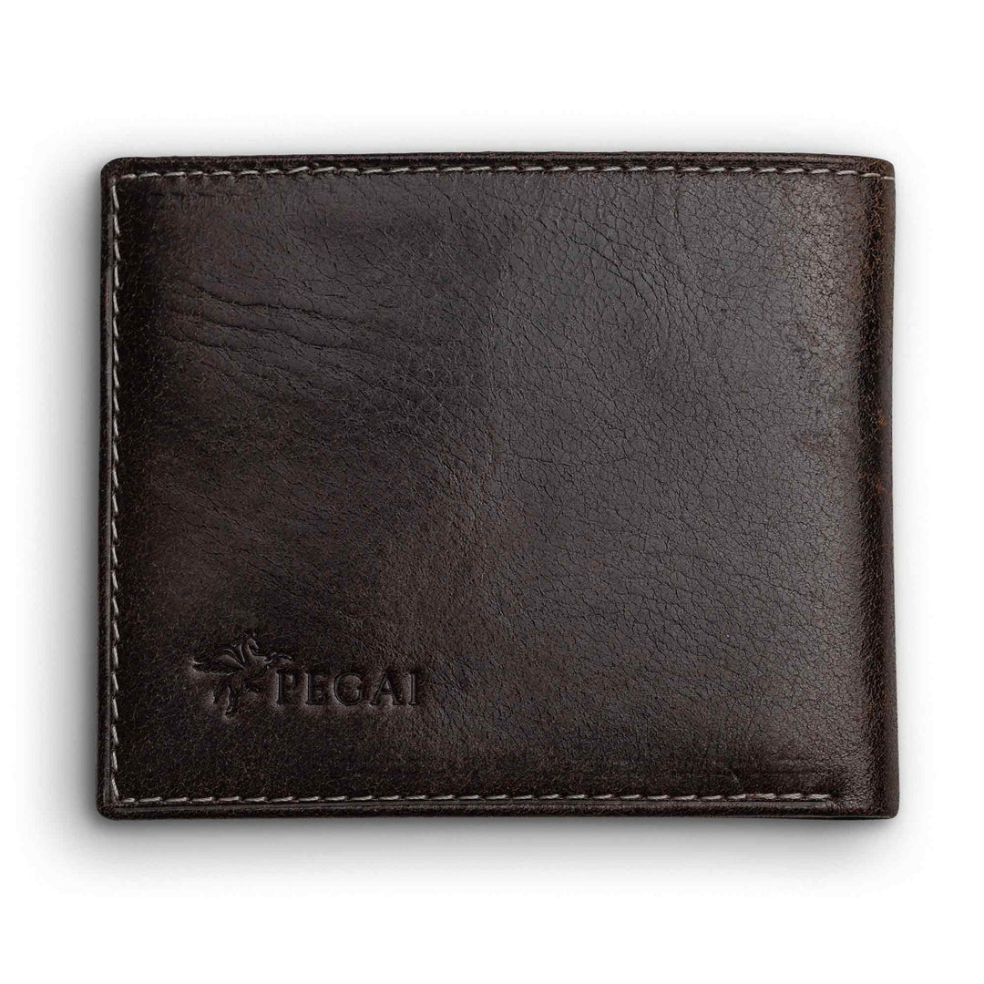 Edward | Italian Leather Wallet | Old England Dark Brown