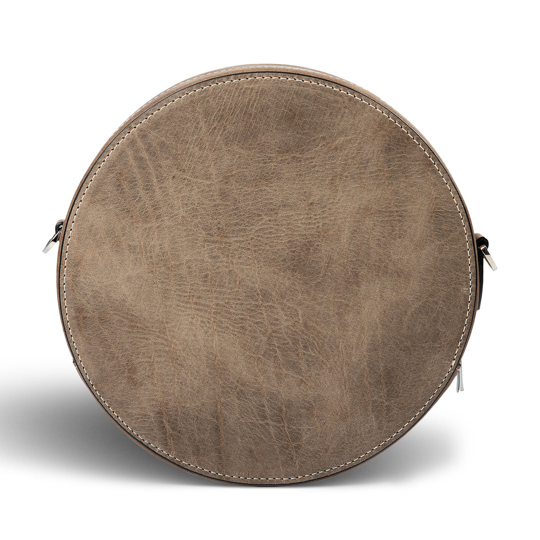 Circle | Crossbody Bag | Moonstone w/ Nickel Hardware