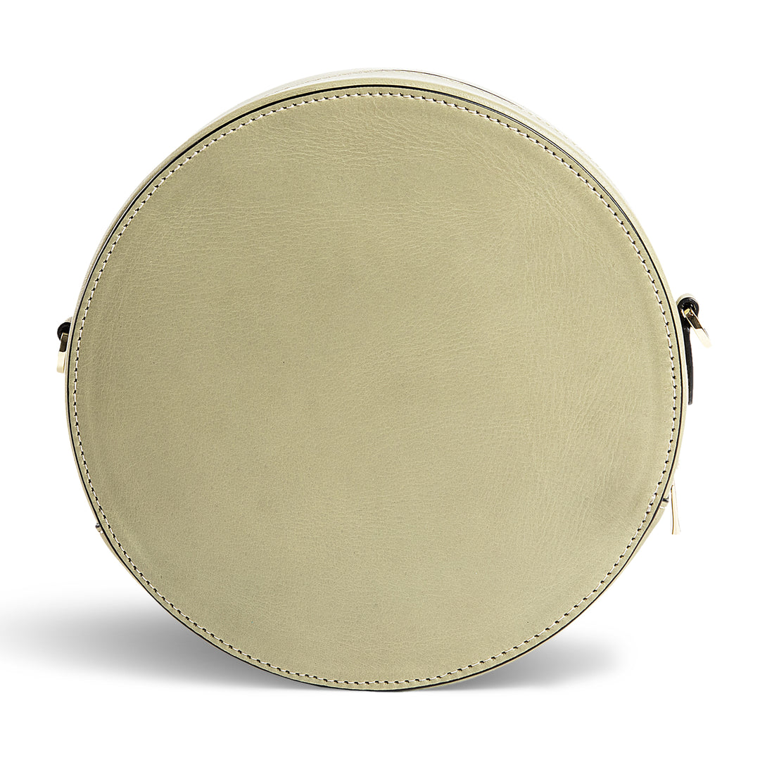 Roundy Circle | Crossbody Bag | Aqua w/ Gold Hardware