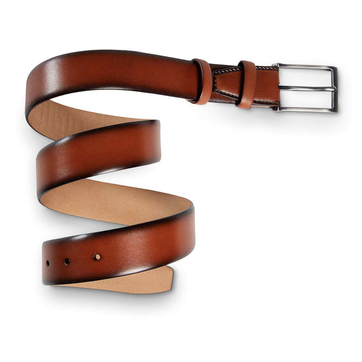 Mens Fashion Leather Belt | Griffin | Brown