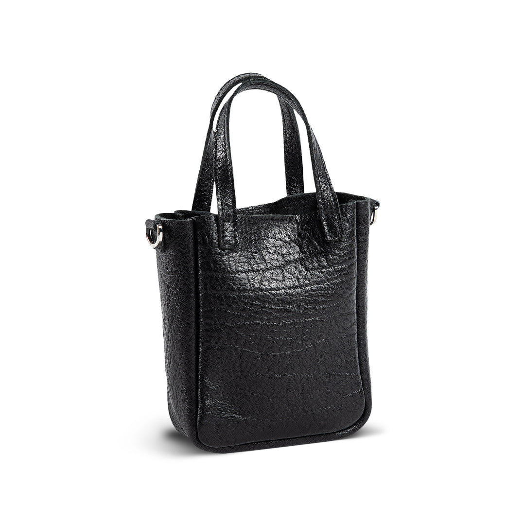 Bucky | Crossbody Bag | Black w/ Nickel Hardware