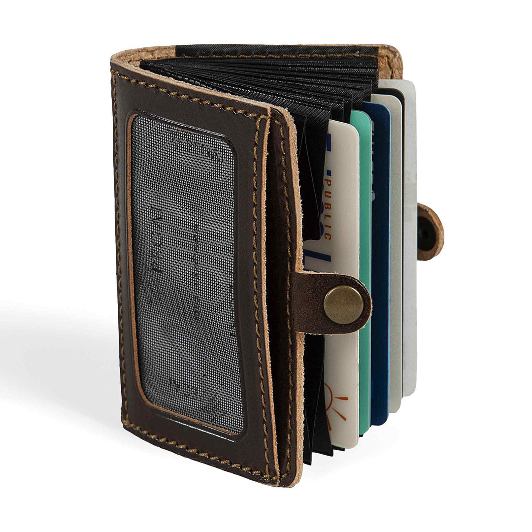 Acorn | Card Holder | Dark Brown