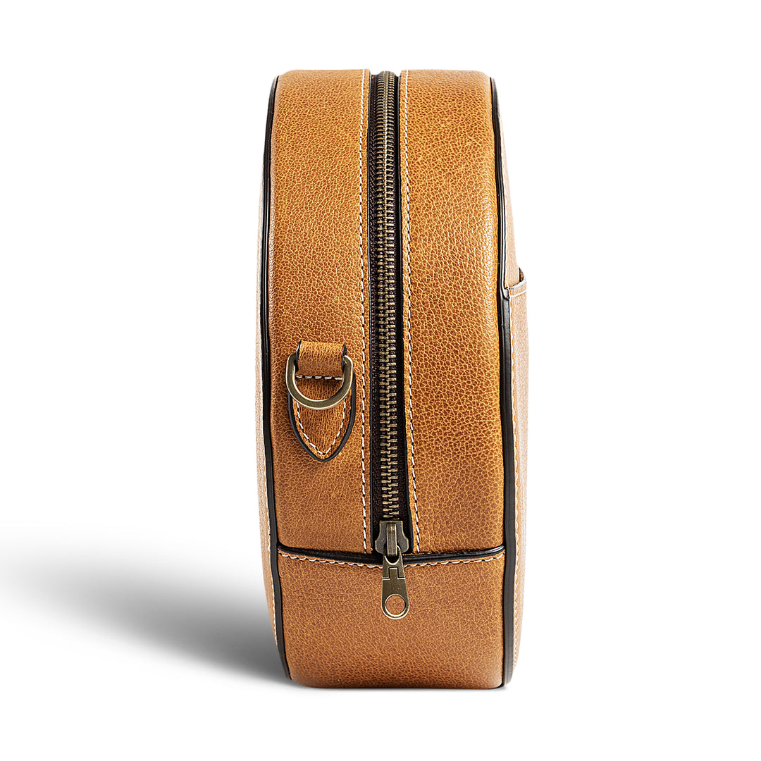Roundy Circle | Crossbody Bag | Cinnamon w/ Antique Hardware