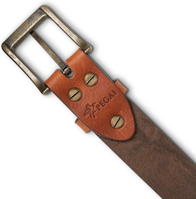Irving | Leather Belt | Rust