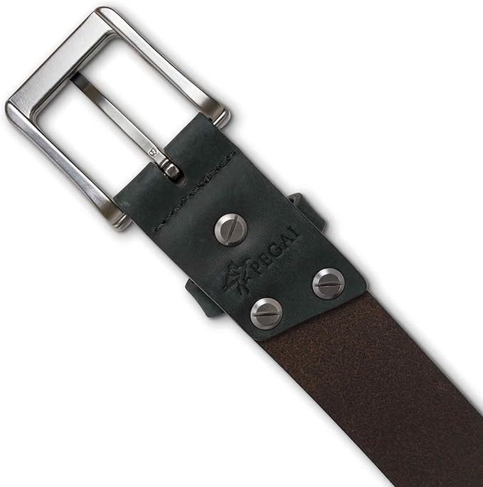 Dolton | Leather Belt | Charcoal