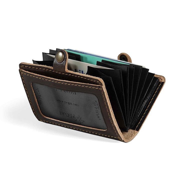 Acorn | Card Holder | Dark Brown