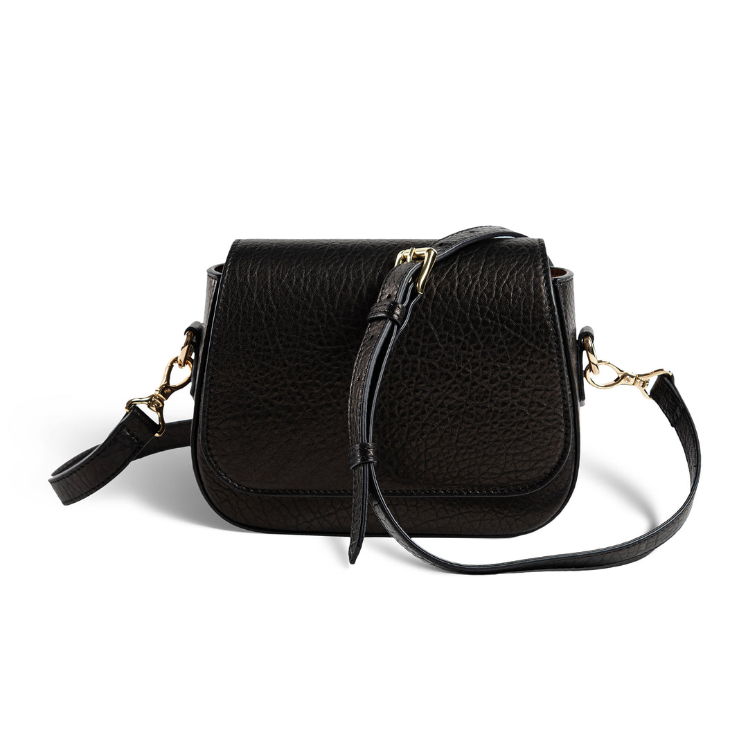 Hampton | Crossbody Bag | Babylon Black w/ Gold Hardware